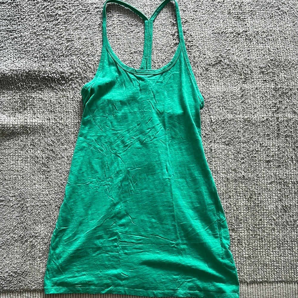 J. Crew Green Fitted Backless Mini Dress